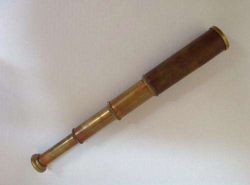 Vintage Brass Telescope