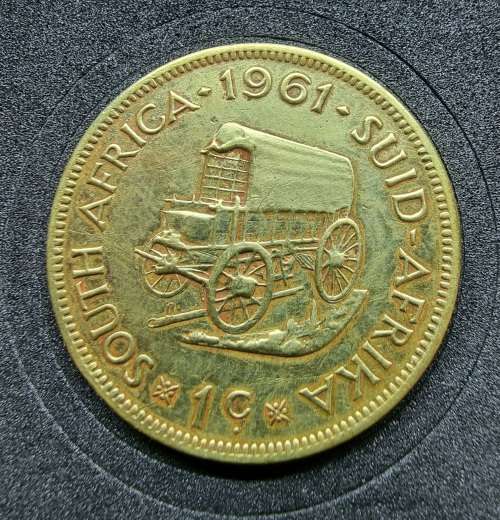 1961 South African 1 cent