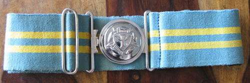 RHODESIAN INTELLIGENCE CORPS STABLE BELT MANUFACTURER MARKINGS REUTELER SALISBURY.