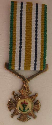 SAP STAR FOR OUTSTANDING SERVICE (SOE) MINIATURE (1979) SCARCE