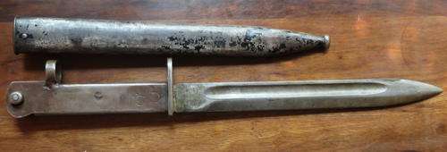 TURKISH FN FAL G1 BAYONET RESEMBLES A WW1 ERSATZ BAYONET MADE BY THE TURKS FOR USE WITH THE FN FAL R