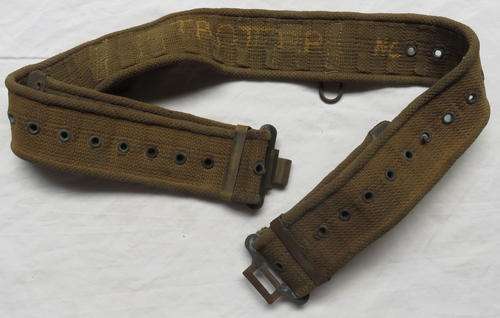 RHODESIAN WEBBING BELT-EXTENDED LENGTH 113 CM