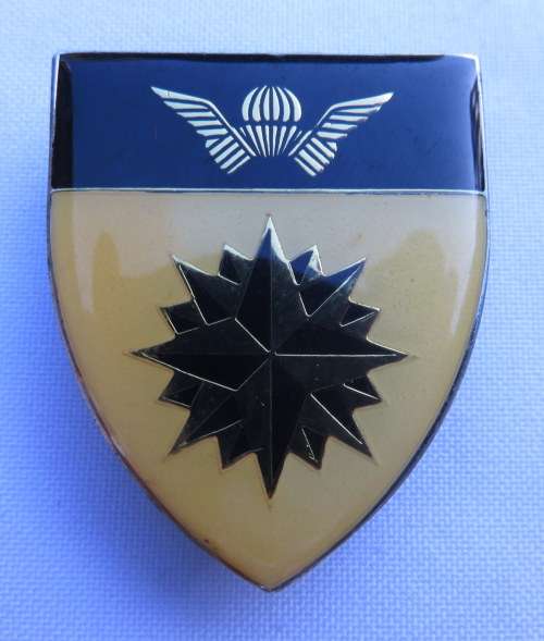 RECCE-5 RECCE COMMANDO AFFILIATION FOB BADGE-LARGE ALMOST POCKET SIZE-3 PINS-ORIGINAL