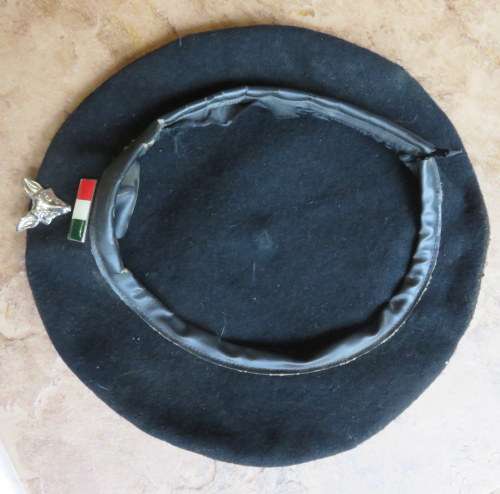 SA INTELLIGENCE CORPS BERET -ALL IN ORIGINAL CONDITION