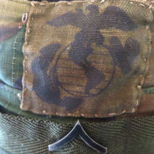 US M81 WOODLAND CAMO PATTERN BEANIE-SIZE 56-MILITARY ISSUE-LABELLED