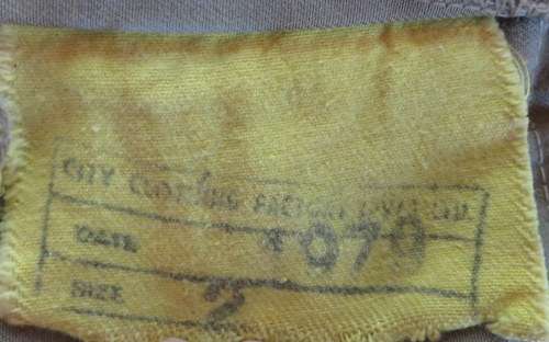 RHODESIAN CAMO TROUSERS SIZE 30-PIPE LENGTH 74CM-PLEASE TAKE NOTE THAT THIS TROUSERS IS IN USED COND