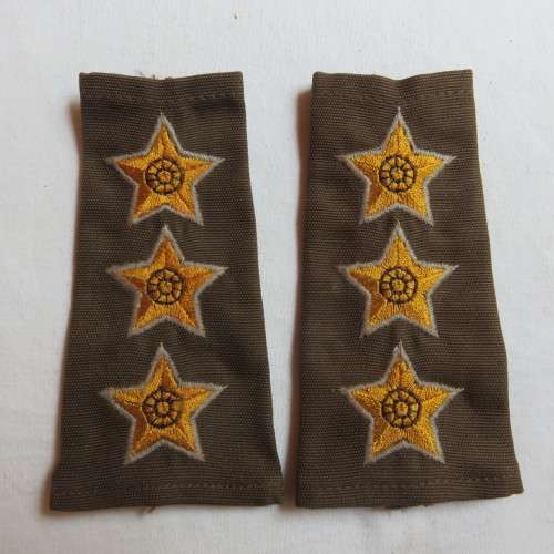 SA ARMY RANK SLIP ON PAIR FOR CAPTAIN 1970'S-1980'S