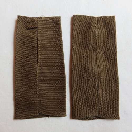 SA MEDICAL CORPS RANK SLIP ON PAIR FOR CAPTAIN-EMBROIDERED-1980'S
