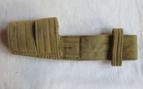 BRITISH 1907 WEBBING FROG