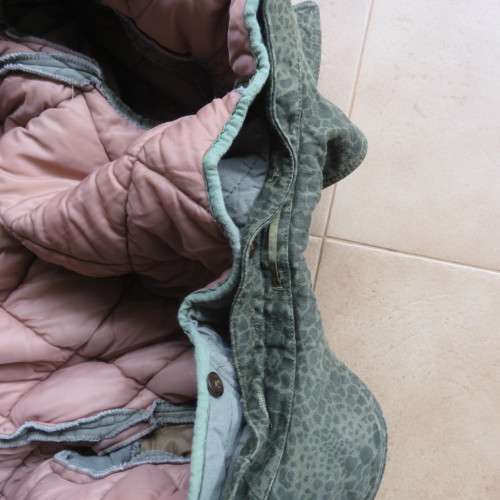 POLISH CAMO PATTERN JACKET & GLOVES ,KNOWN AS CROCODIL & WORN BY THE MARINES IN 1997 -ALSO USED IN 1