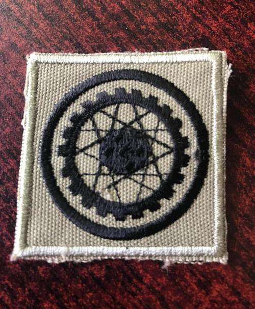 SANDF EQUESTRIAN CENTRE MOTORBIKE INSTRUCTOR CLOTH PROFICIENCY BADGES