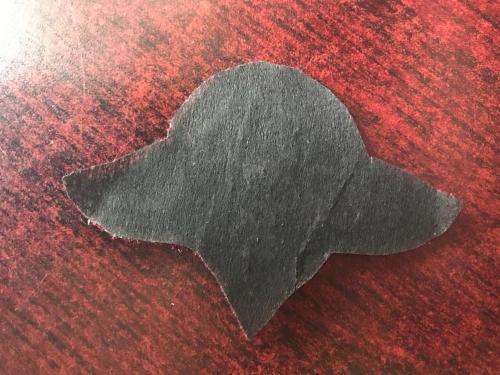 1 PARA BATTALION BERET BADGE-WORN 1969-1970'S-OFFICERS