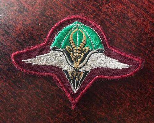 1 PARA BATTALION BERET BADGE-WORN 1969-1970'S-OFFICERS
