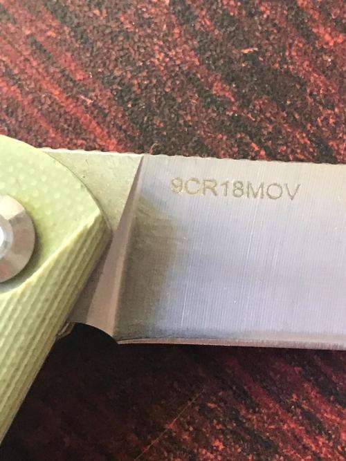 LDT FOLDING KNIFE-OVERALL LENGTH 20,3CM-BLADE LENGTH 8,6CM-BLADE MATERIAL BLACK G10-WEIGHT 110 G