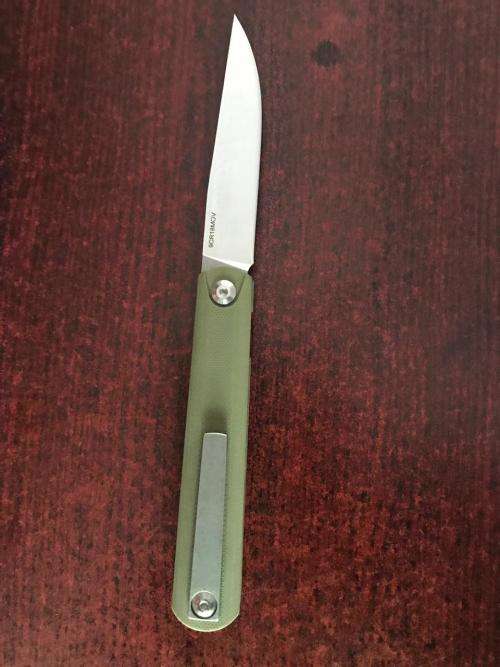 LDT FOLDING KNIFE-OVERALL LENGTH 20,3CM-BLADE LENGTH 8,6CM-BLADE MATERIAL BLACK G10-WEIGHT 110 G