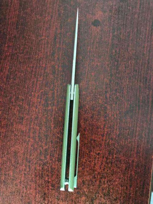 LDT FOLDING KNIFE-OVERALL LENGTH 20,3CM-BLADE LENGTH 8,6CM-BLADE MATERIAL BLACK G10-WEIGHT 110 G