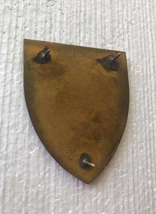 CHIEFF OF STAFF PERSONNEL WHITE MIDDLE TYPE FLASH- 3 PINS- ORIGINAL