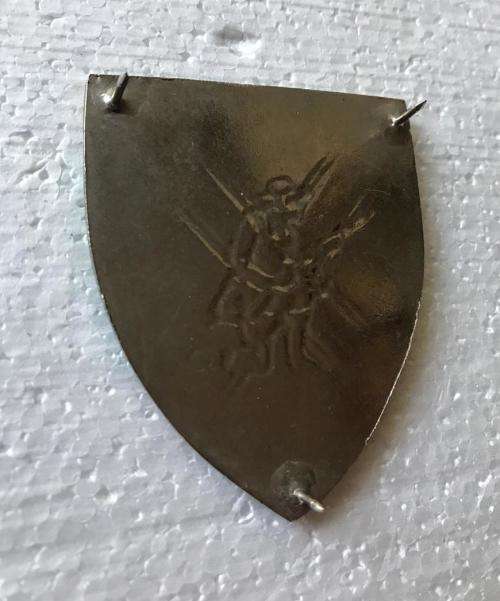 DANIE THERON COMBAT SCHOOL FLASH-YELLOW TYPE- 3 PINS