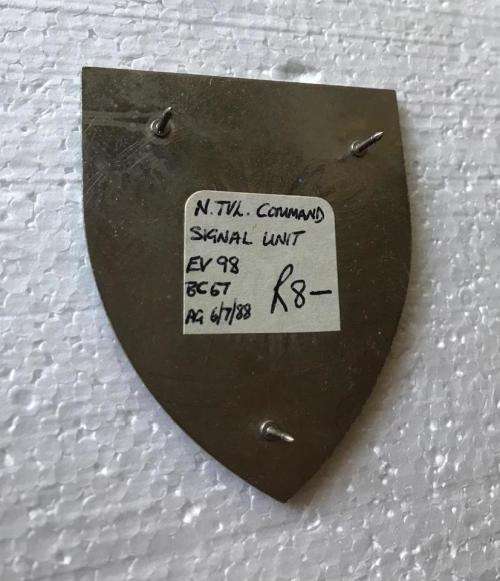 NORTHERN TRANSVAAL SIGNAL UNIT FLASH-ORIGINAL- 3 PINS