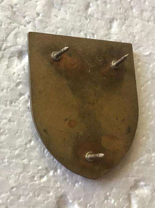 SWA MILITARY SCHOOL POCKET FLASH-TYPE 2 (SMALL)-ORIGINAL- 3 PINS