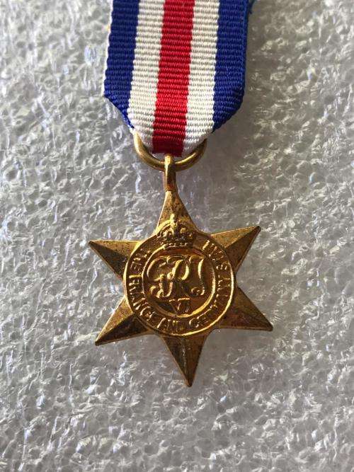 MINIATURE FRANCE & GERMANY STAR