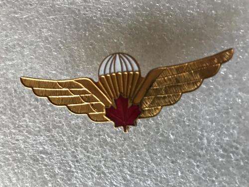 CANADIAN DUAL QUALIFICATION PARA WING-3 PINS