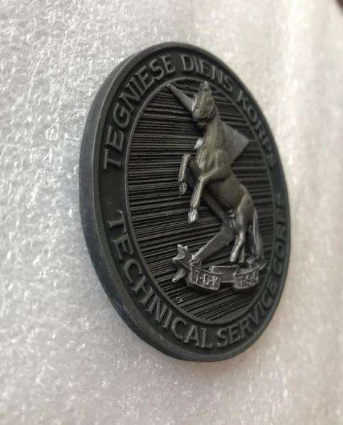 TECHNICAL SERVICES CORPS MEDALLION-DIAMETER 62MM-EMBOSSED