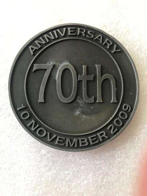 TECHNICAL SERVICES CORPS MEDALLION-DIAMETER 62MM-EMBOSSED