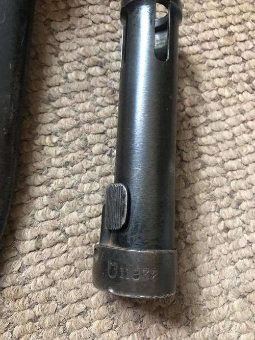 RHODESIAN FN BAYONET WITH METAL SCABBARD