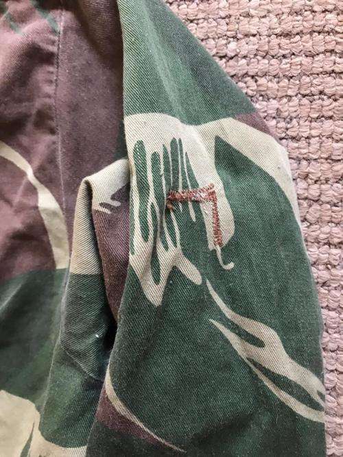 RHODESIAN CAMO ,LONG SLEEVE SHIRT-SIZE LARGE-MEASURES 60CM ARMPIT TO ARMPIT-USED BUT VERY GOOD CONDI