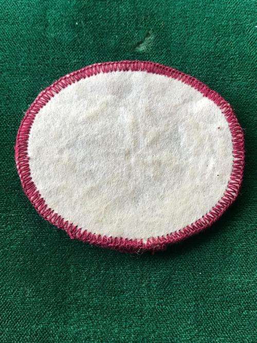 RECCE/SPECIAL FORCES BRIGADE 1997-8TH ISSUE COMPASS ROSE-SILVER LUREX WREATH GOLD LUREX & BLACK THRE