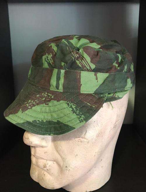 GUARANTEED ORIGINAL,RECCE FRENCH LIZARD CAMO PATTERN CAP-SIZE MEDIUM-INSIDE RING MEASURES 54 CM-USED