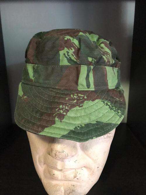 GUARANTEED ORIGINAL,RECCE FRENCH LIZARD CAMO PATTERN CAP-SIZE MEDIUM-INSIDE RING MEASURES 54 CM-USED