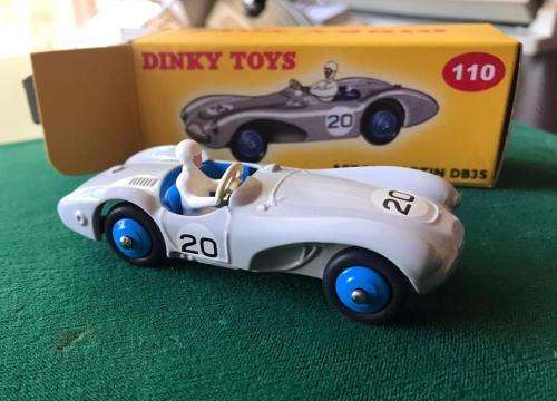 DINKY TOYS-DIE CAST MODEL- ASTON MARTIN DB3 SPORTS-SCALE 1:43-CONDITION MINT NEW-BOXED & SOLD WITH 1