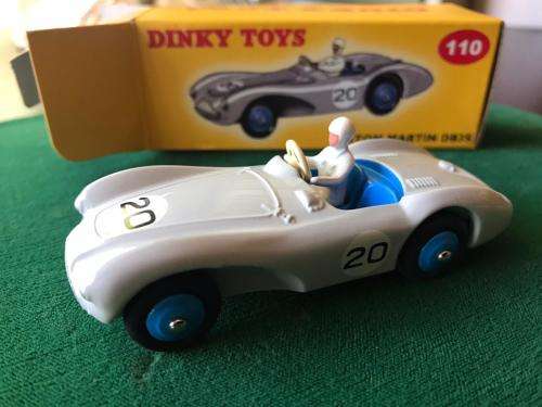 DINKY TOYS-DIE CAST MODEL- ASTON MARTIN DB3 SPORTS-SCALE 1:43-CONDITION MINT NEW-BOXED & SOLD WITH 1