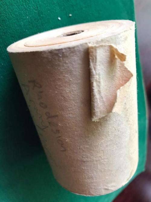 ORIGINAL RHODESIAN ARMY TOILET PAPER ROLL