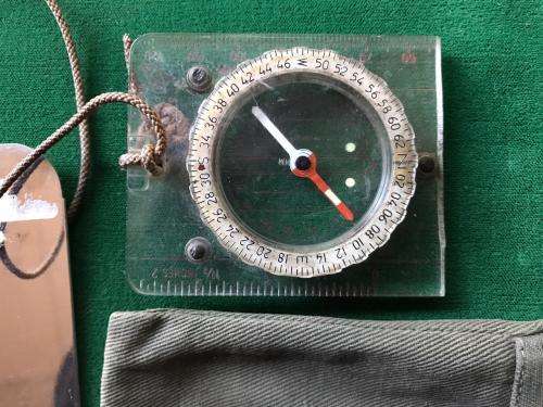 SA BORDER WAR PERIOD-COMPASS USED BY A FORMER RECCE