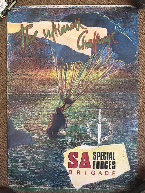 SA RECCE RECRUITING POSTER-ORIGINAL- MEASURES 42X60 CM