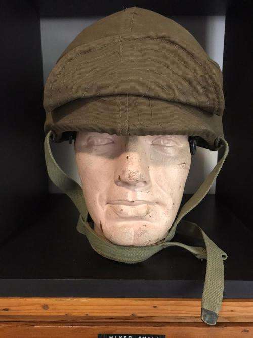 SADF BORDER WAR PERIOD PARABAT HELMET GOOD CONDITION