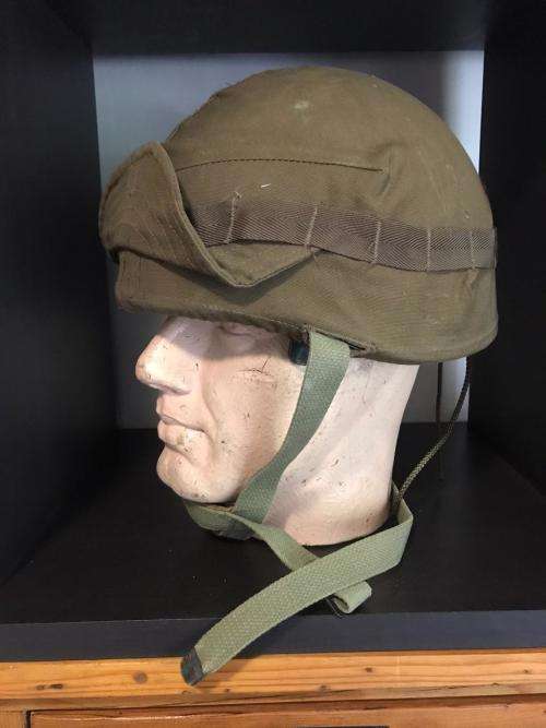 SADF BORDER WAR PERIOD PARABAT HELMET GOOD CONDITION