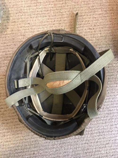 SADF BORDER WAR PERIOD PARABAT HELMET GOOD CONDITION