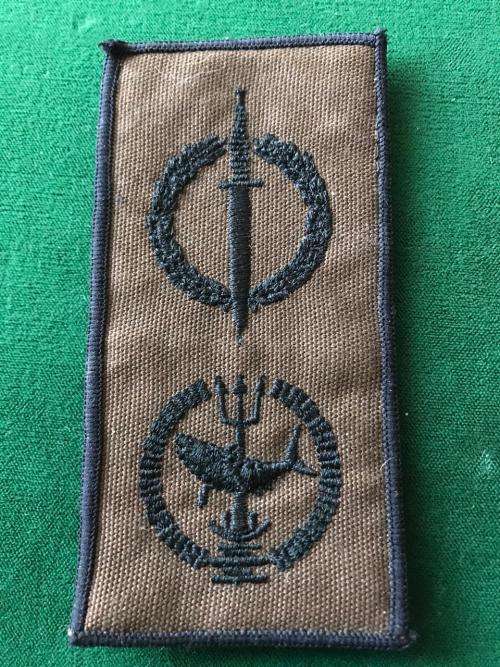 RECCE-ORIGINAL OPERATOR & ATTACK DIVER QUALIFICATION BADGE-EMBROIDERED