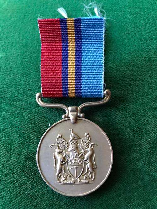 FULL SIZE RHODESIAN GSM AWARDED TO P46404 CPL. M.B. GOULD- THE MEDAL IS UNRESEARCHED