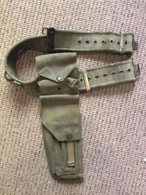 KOEVOET WEBBING BELT WITH HOLSTER-EXTENDED LENGTH 90CM