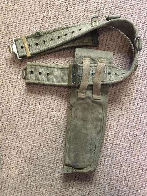 KOEVOET WEBBING BELT WITH HOLSTER-EXTENDED LENGTH 90CM