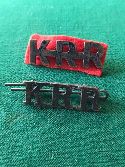 KINGS ROYAL RIFLES-TITLES- LUGS INTACT