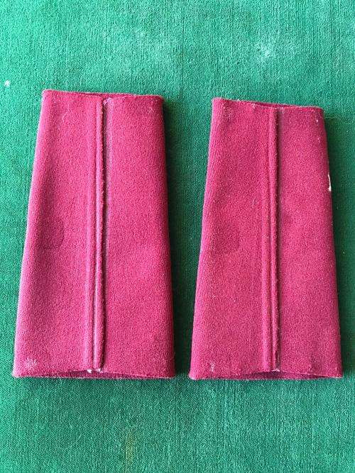 SADF MEDICAL HEALTH SERVICE PAIR OF RANK BOARDS FOR COMMANDANT