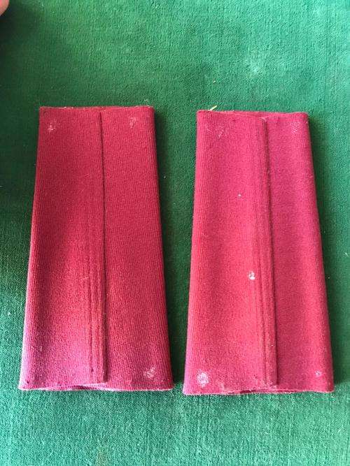 SADF MEDICAL HEALTH SERVICE PAIR OF RANK BOARDS FOR LIEUTENANT