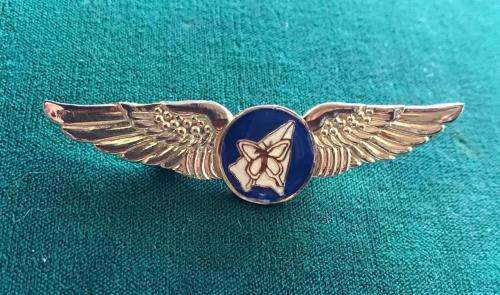 CIVIL AVIATION PILOTS WING STICK PIN INTACT