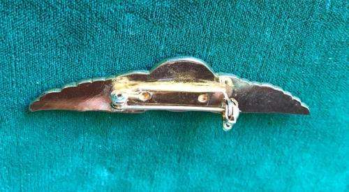 CIVIL AVIATION PILOTS WING STICK PIN INTACT